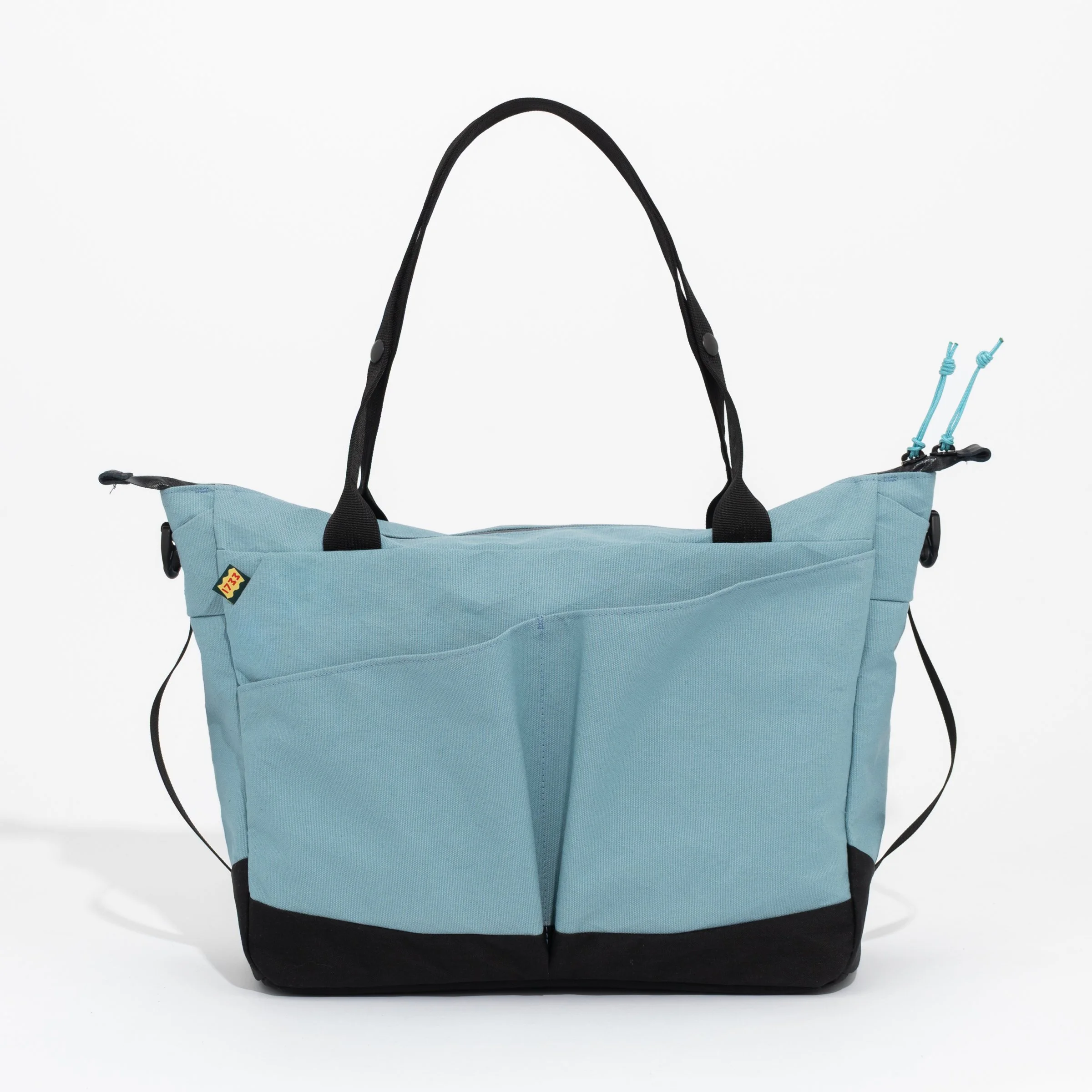 折り畳まずに発送◎　HLT DAIRLY LOGO TOTE monotone Daily+Tote+-+X11+-+Glacier-1.